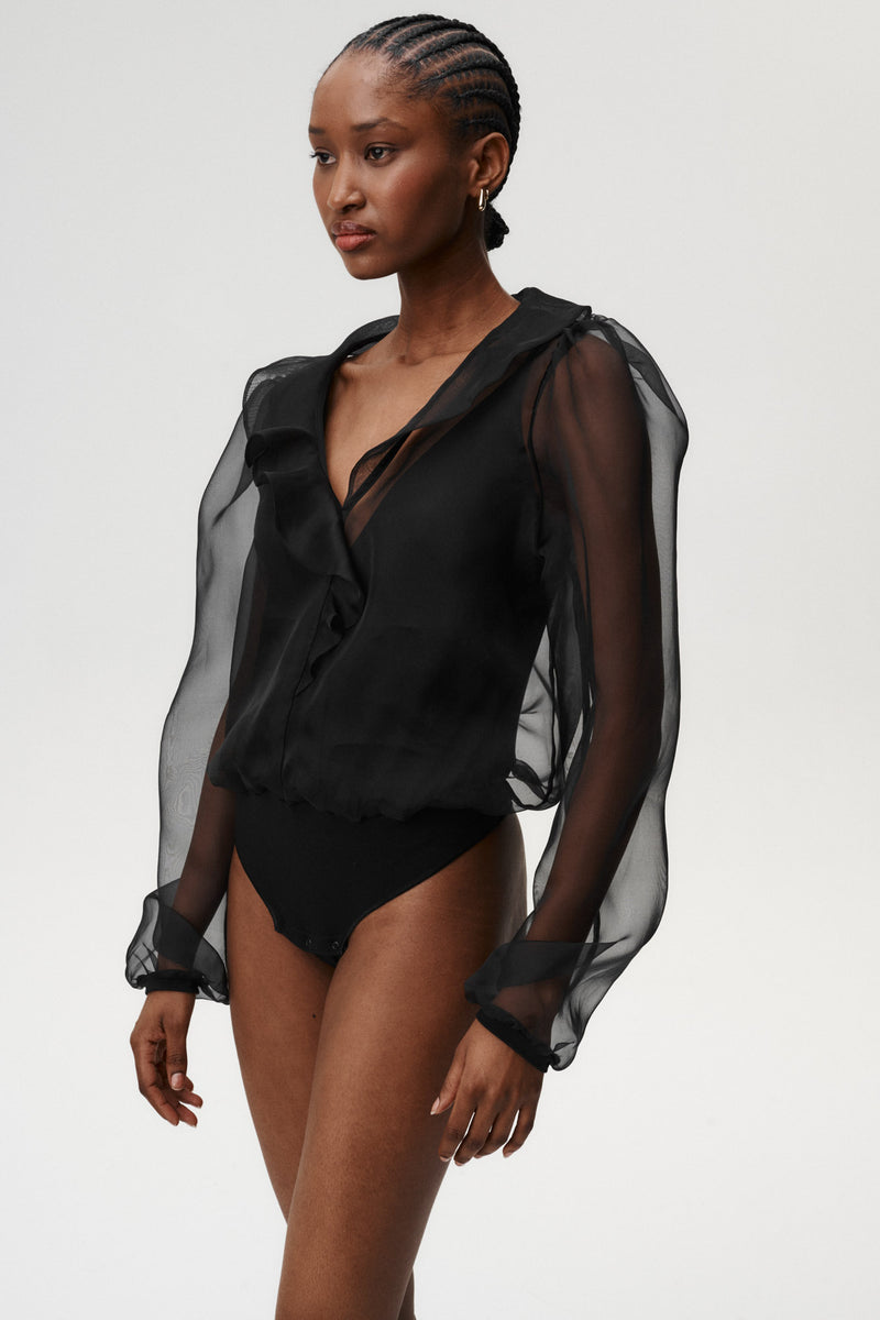 Camille Bodysuit Black