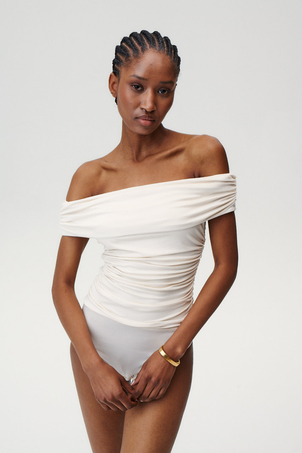 BIOTOP Undress Code DRUNK IN BODYSUIT 白系 BIOTOP(ビオトープ) / 【Undress Code】DRUNK IN LOVE BODYSUIT