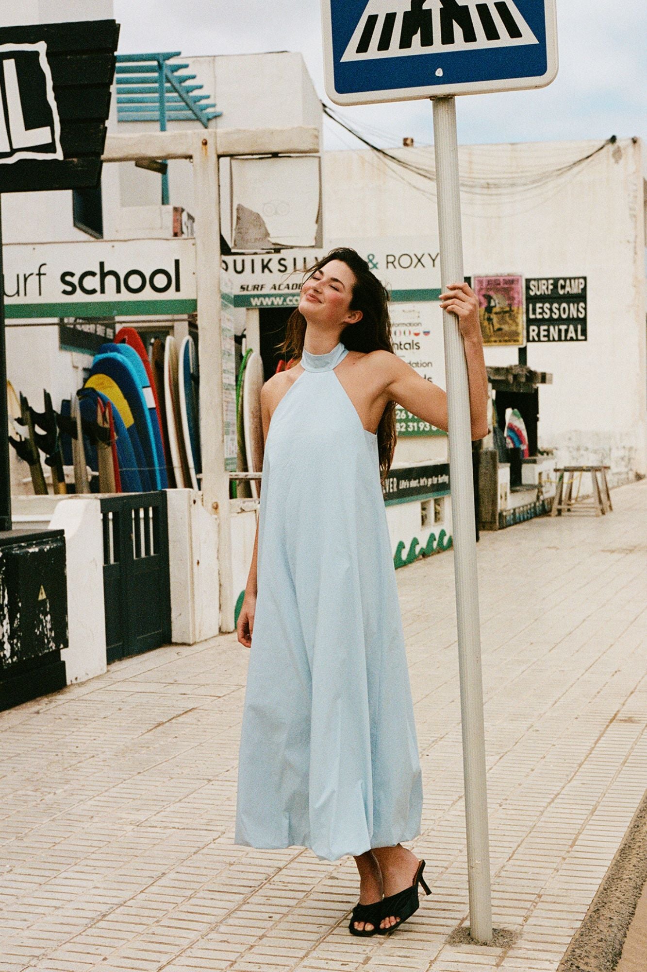 Lana Dress Light Blue – Undress Code EUR