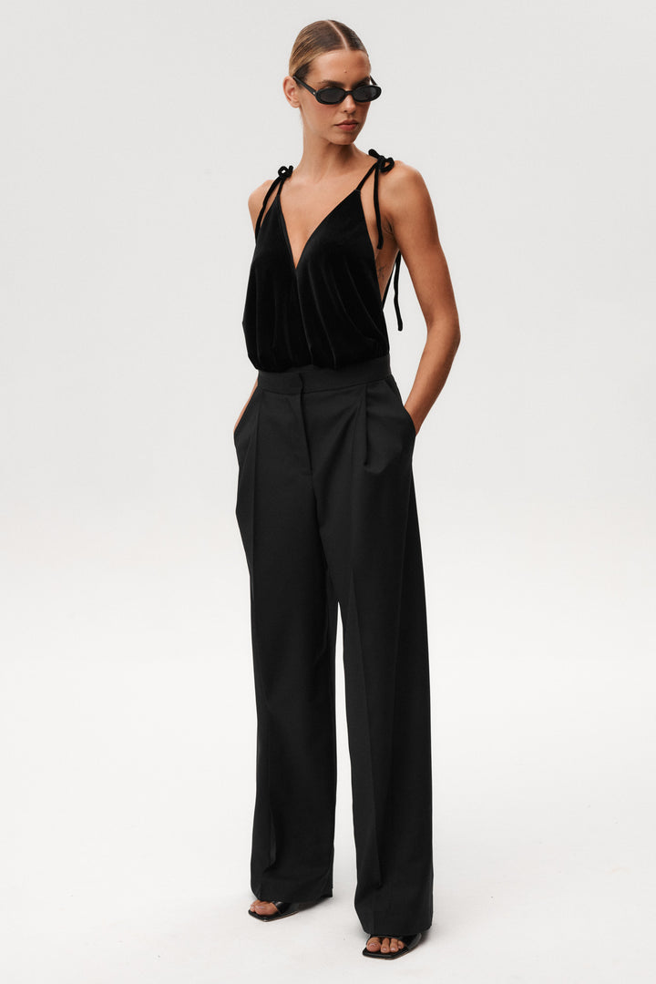 Once in a Blue Moon Bodysuit Black - Undress Code EUR