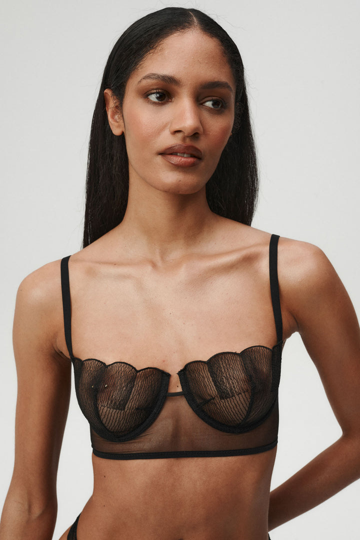 Siren Call Bra Black - Undress Code EUR