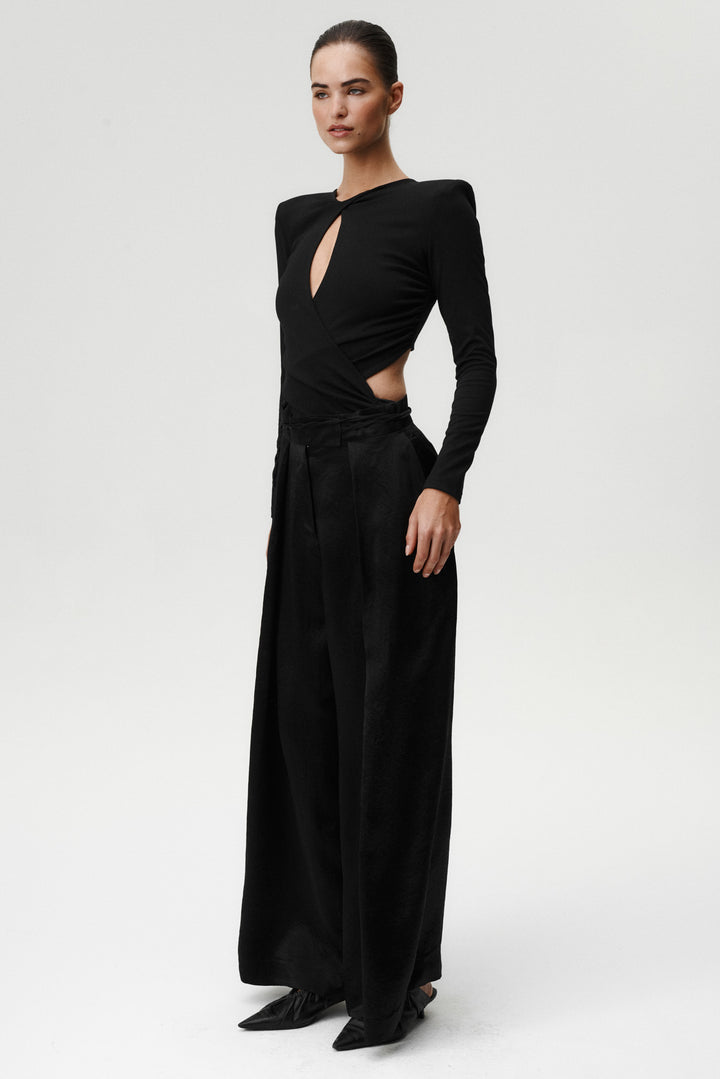Sophia Bodysuit Black - Undress Code EUR
